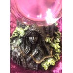 Crystal Ball Maiden Mother Crone With Stand